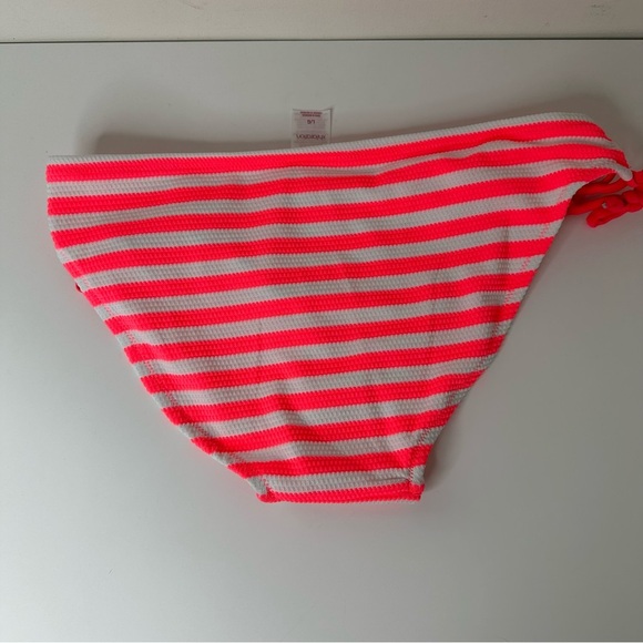 Nwt Xhilaration women’s white and pink bikini bottoms - Picture 5 of 6